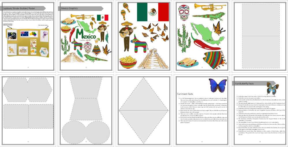 Butterfly Unit Study  - Mexico